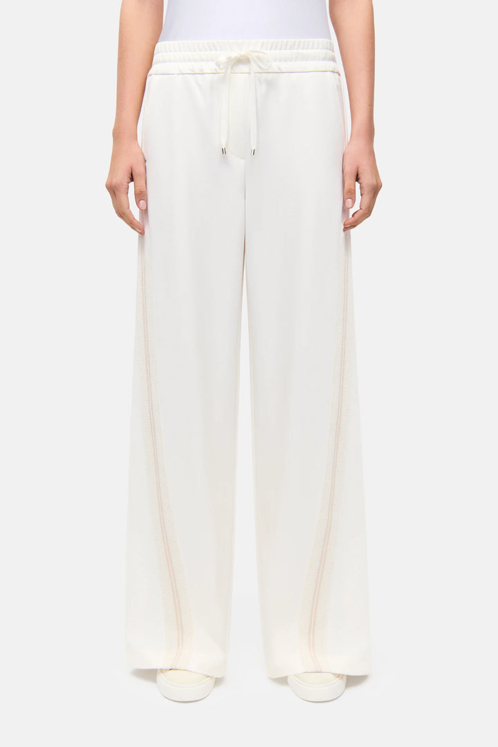 ANABELLE PANT WITH STRIPES (OFF WHITE) - CAMBIO