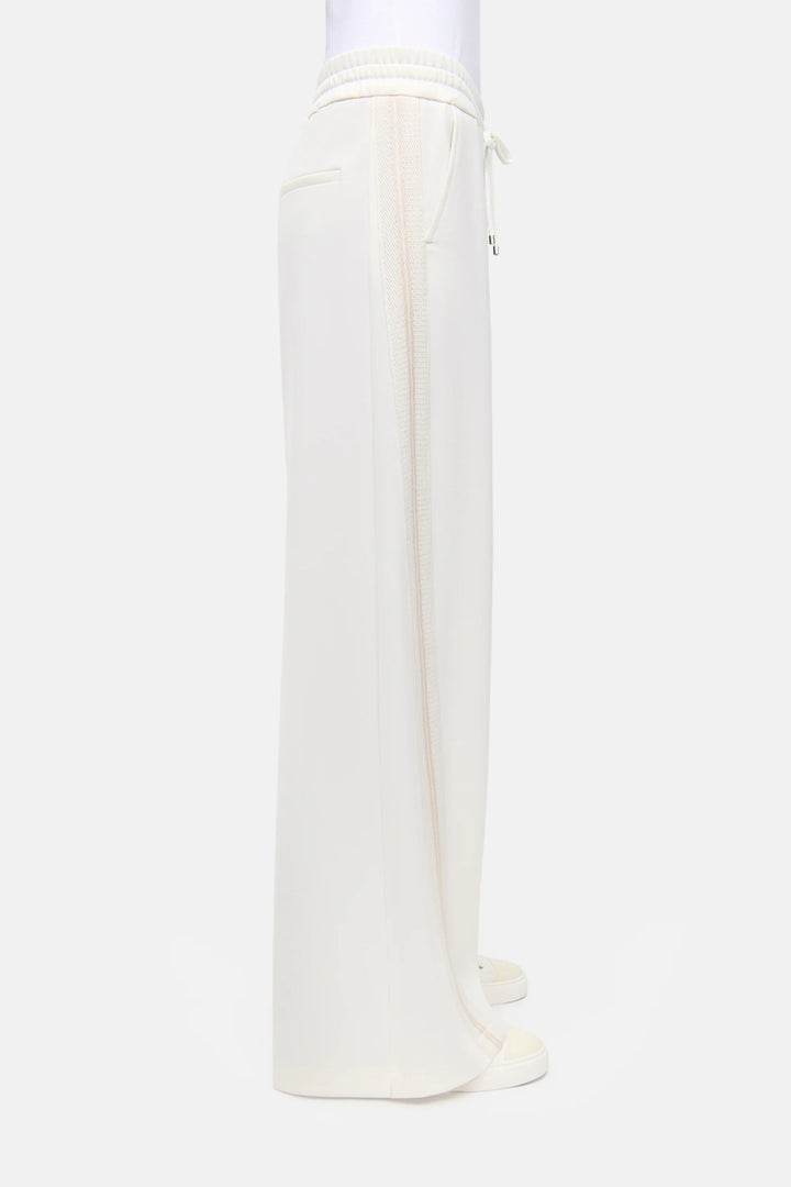 ANABELLE PANT WITH STRIPES (OFF WHITE) - CAMBIO
