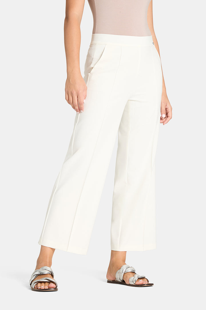CAMERON WIDE LEG PANT (OFF WHITE) - CAMBIO