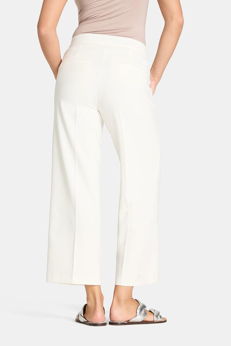 CAMERON WIDE LEG PANT (OFF WHITE) - CAMBIO