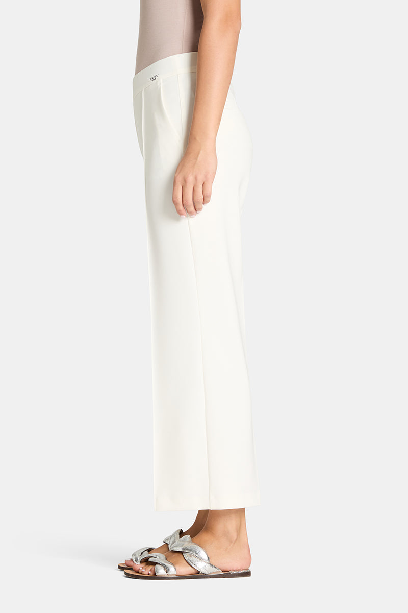 CAMERON WIDE LEG PANT (OFF WHITE) - CAMBIO