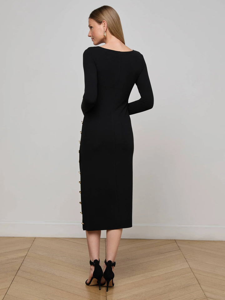 ASTRA MIDI DRESS - L'AGENCE