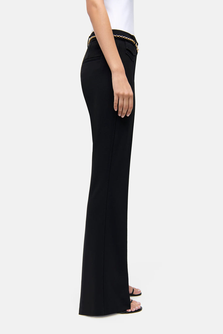 FAWN FLAP POCKET PANT WITH BELT - CAMBIO