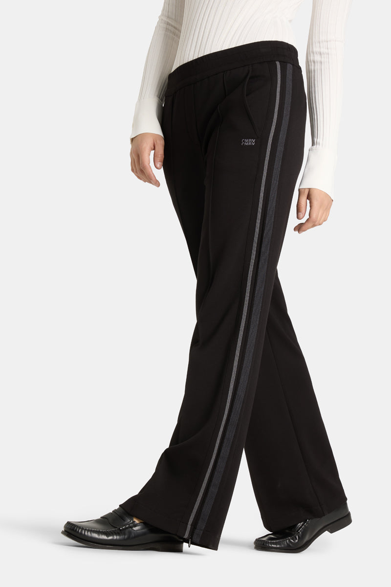 AMELIA PULL ON SIDE STRIPE JOGGER - CAMBIO