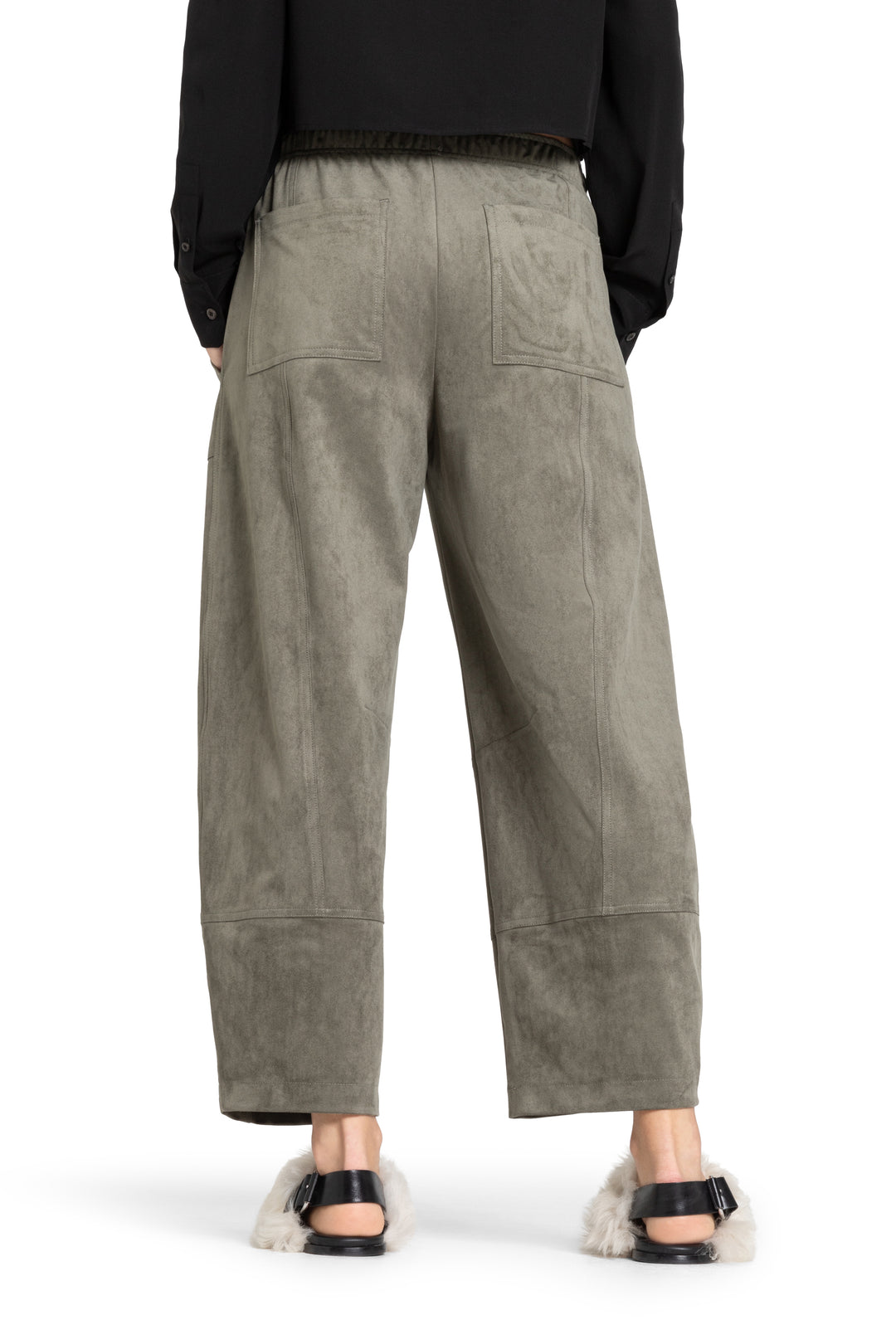 OPHELIA FAUX SUEDE PANT - CAMBIO