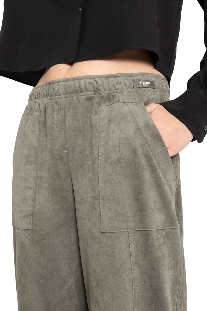 OPHELIA FAUX SUEDE PANT - CAMBIO