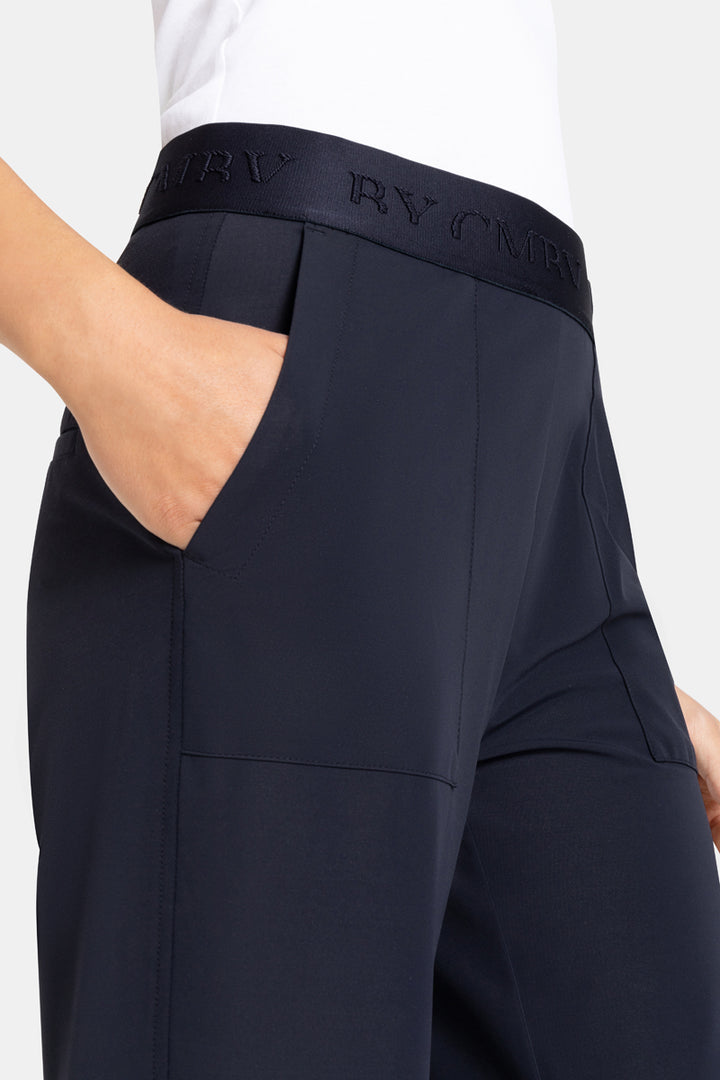 CAMERON CROPPED UTILITY PANTS (NAVY) - CAMBIO