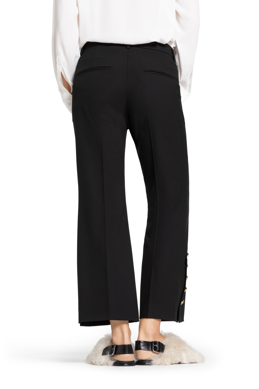 FRANCE STATEMENT SLIT PANT - CAMBIO