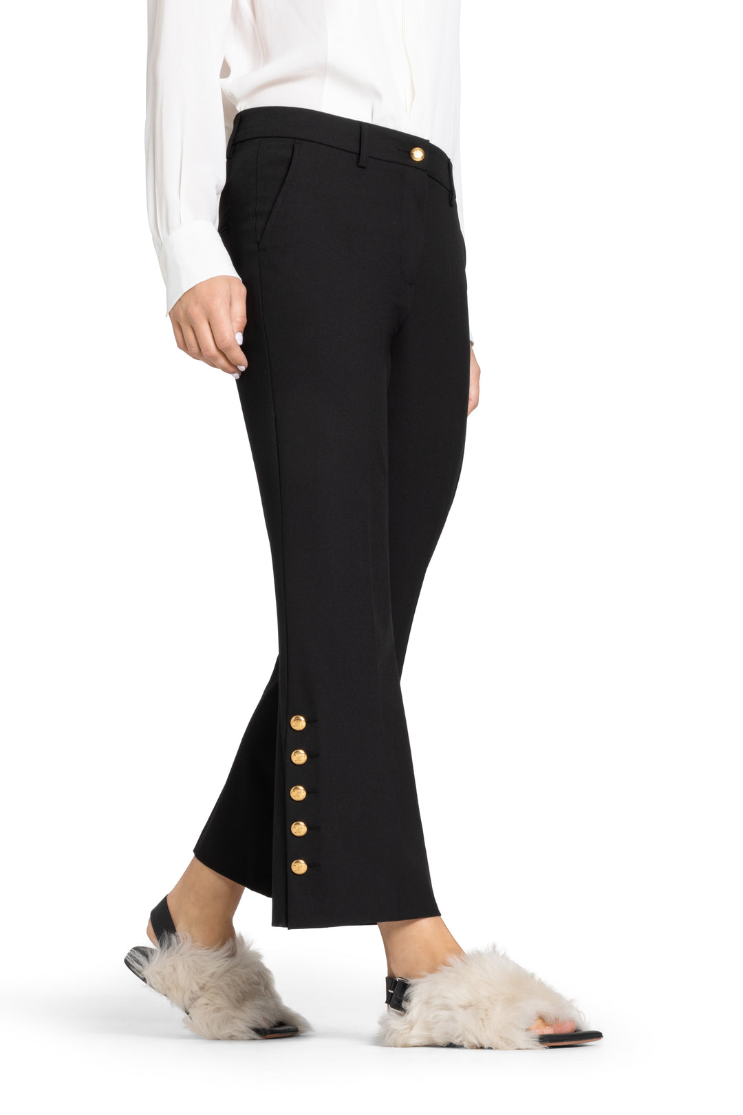 FRANCE STATEMENT SLIT PANT - CAMBIO