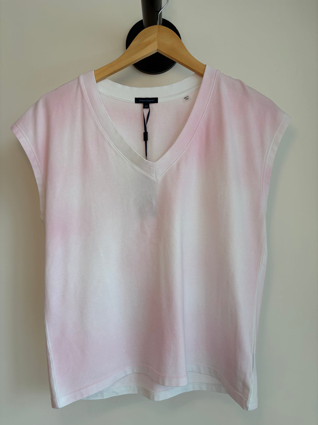ICONIC KROMA V-NECK DOLMAN TEE (TEAROSE) - PATRICK ASSARAF