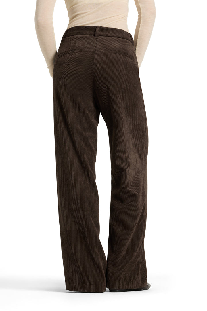 AMELIE WIDE LEG PANT (DARK EBONY) - CAMBIO