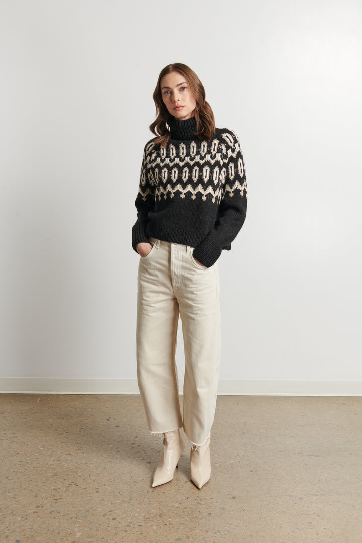RUTHIE DIAMOND SWEATER - LINE