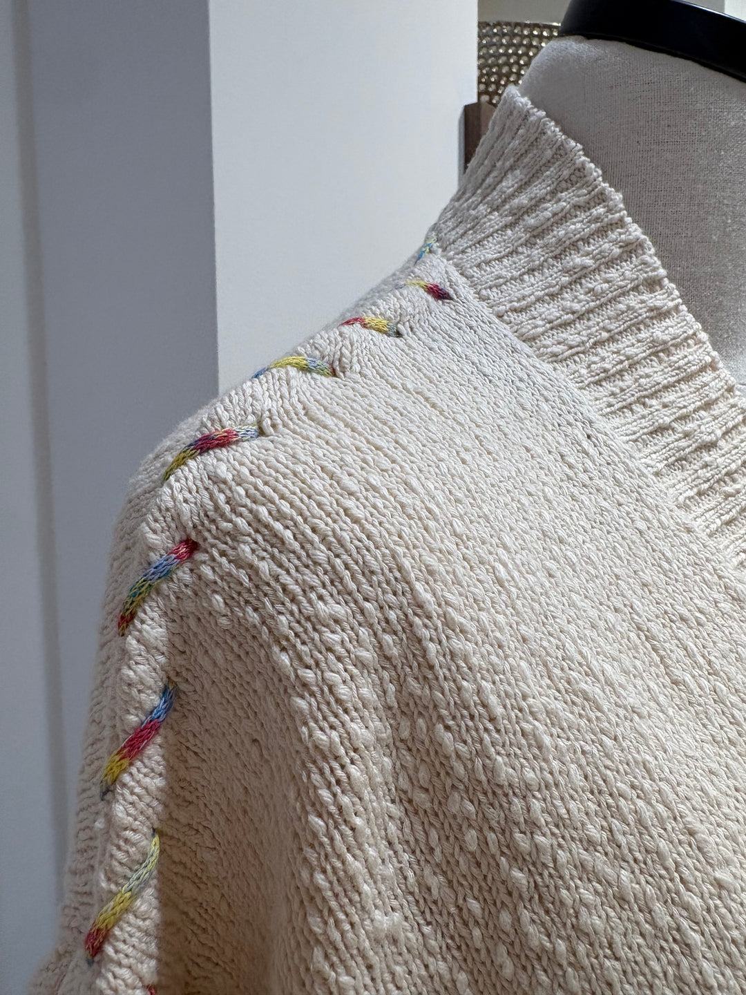 SIENNA CARDIGAN (ECRU) - KERRI ROSNETHAL
