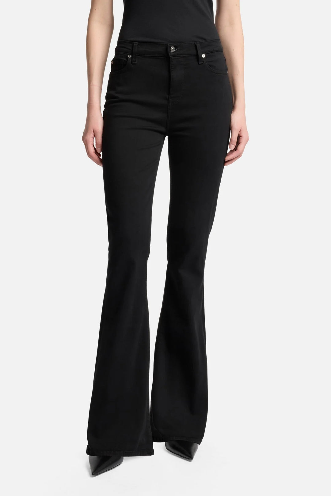 HIGH WAISTED ALI (BLACK) - SEVEN FOR ALL MANKIND