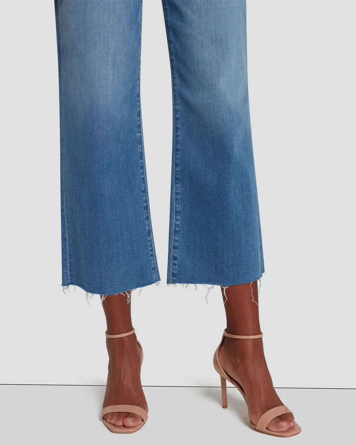 CROPPED ALEXA (SAPPHIRE BLUE) - 7 FOR ALL MANKIND