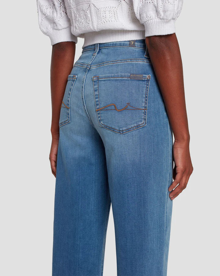 CROPPED ALEXA (SAPPHIRE BLUE) - 7 FOR ALL MANKIND