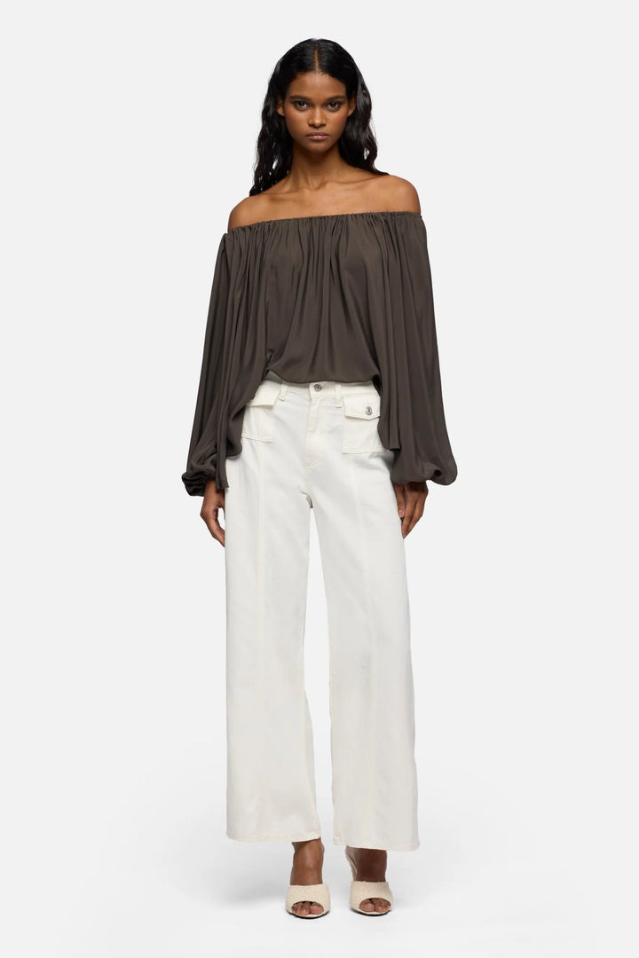 LOTTA ANKLE LINEN (OSTUNI) - 7 FOR ALL MANKIND