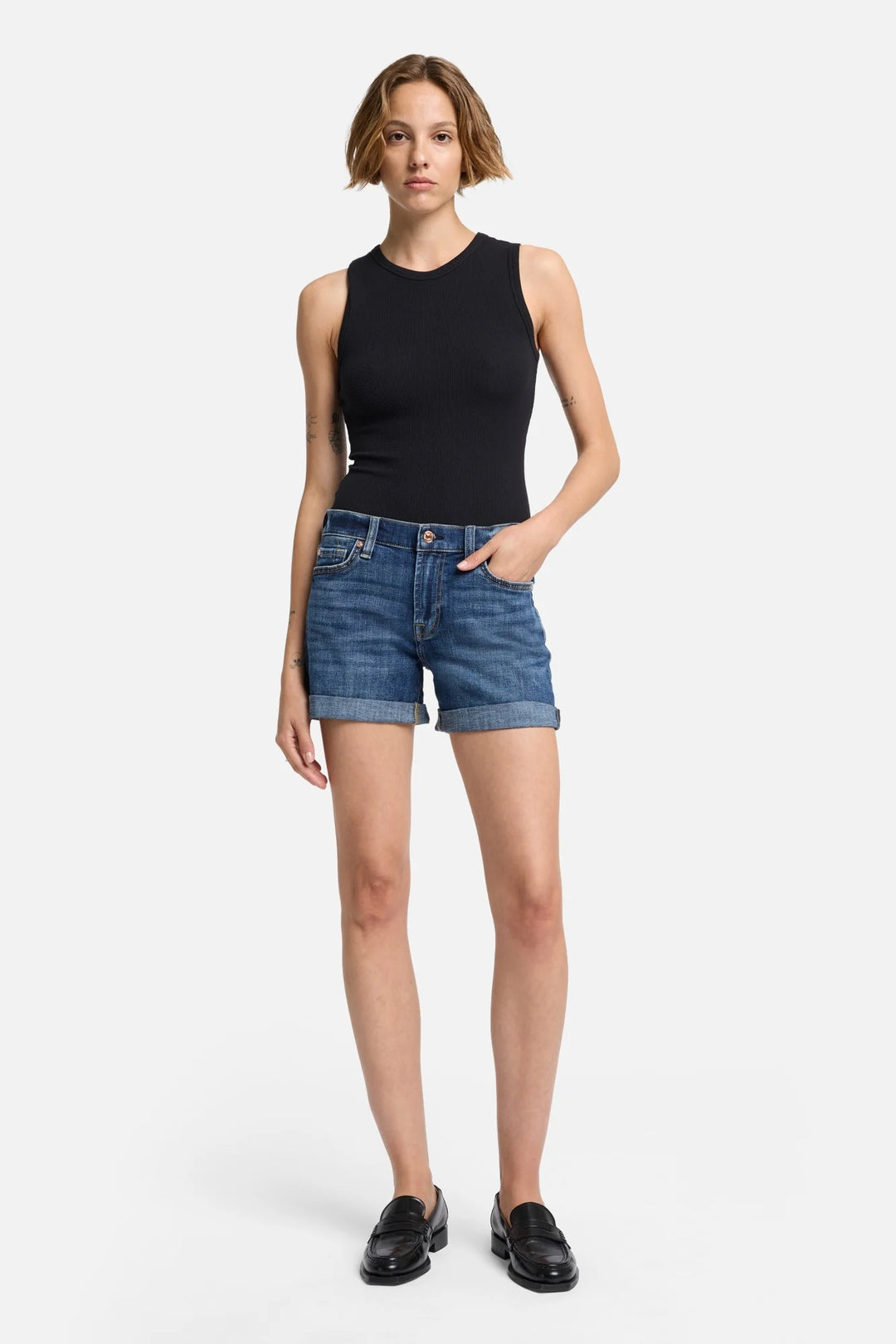 MID ROLL SHORTS (VANITY) - 7 FOR ALL MANKIND
