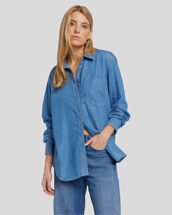 THE DENIM SHIRT - 7 FOR ALL MANKIND