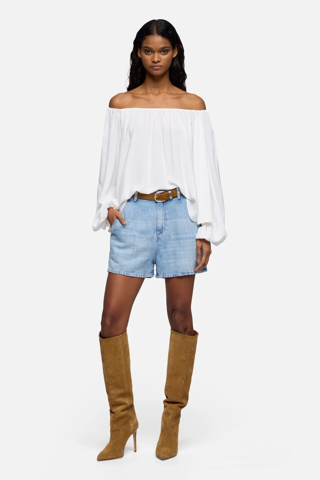 TROUSER SHORTS (IRIS) - SEVEN FOR ALL MANKIND