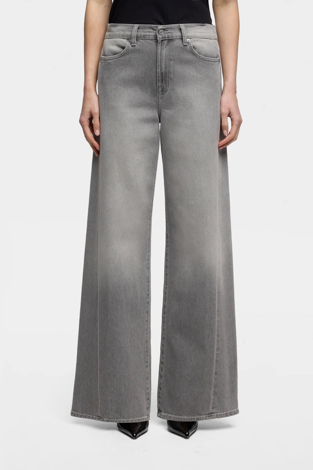LOTTA TAILORLESS WIDE LEG (METAL) - 7 FOR ALL MANKIND