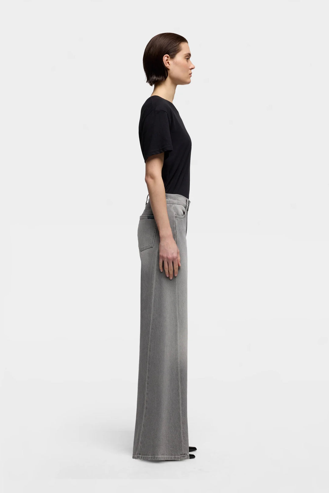 LOTTA TAILORLESS WIDE LEG (METAL) - 7 FOR ALL MANKIND