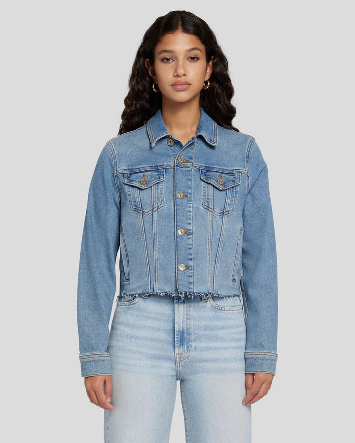 CLASSIC TRUCKER JACKET - 7 FOR ALL MANKIND