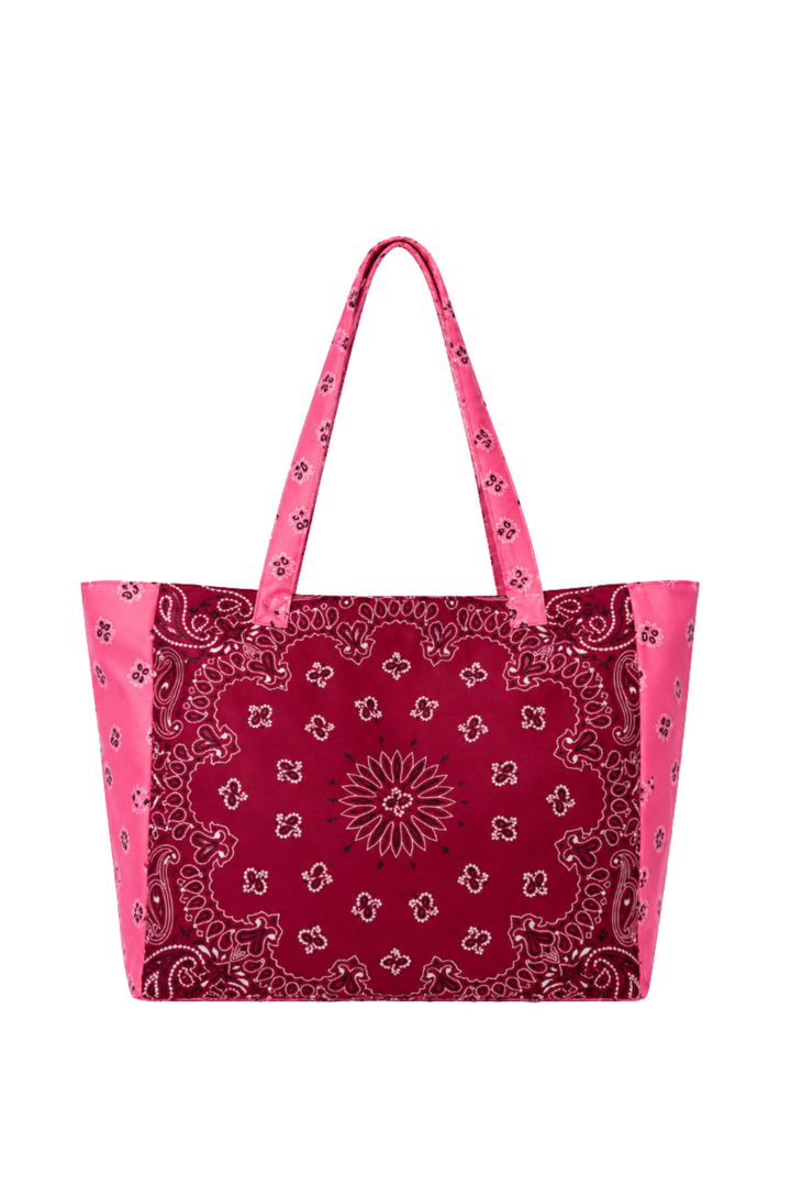 BANDANA TOTE (CHERRY) - BAG & BOUGIE