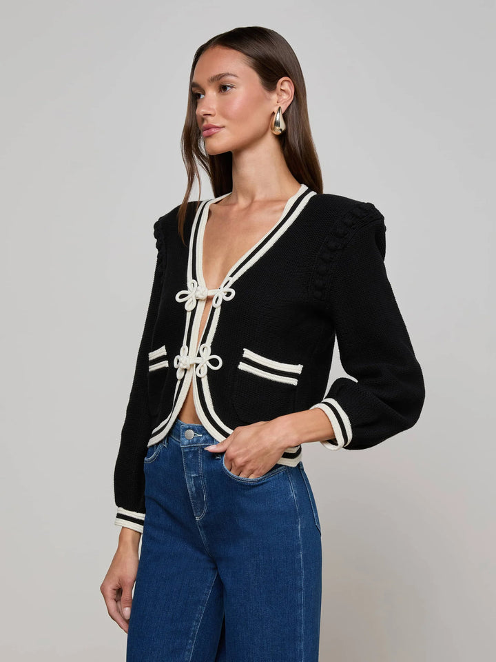 KAITO CROPPED CARDIGAN - L'AGENCE