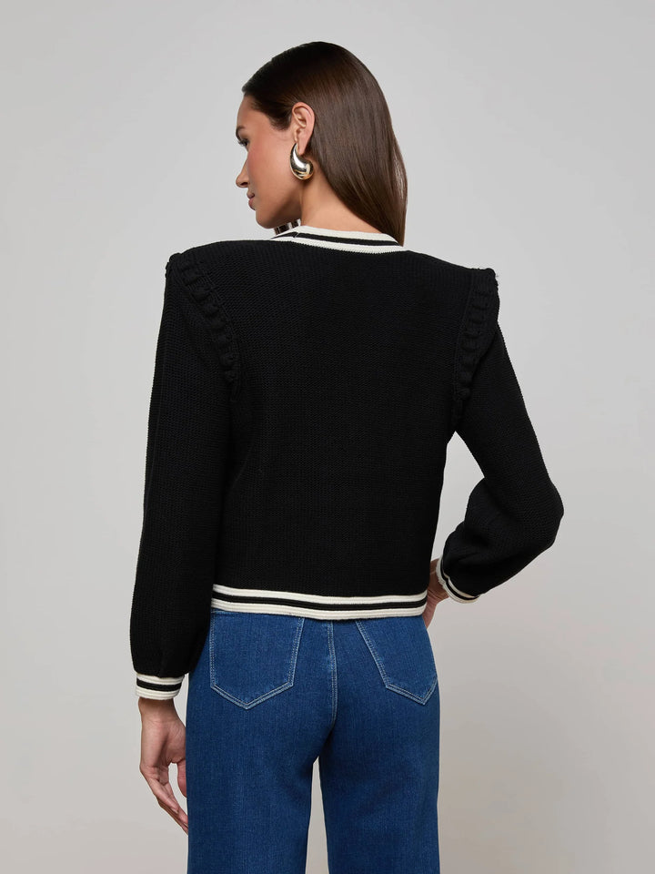 KAITO CROPPED CARDIGAN - L'AGENCE