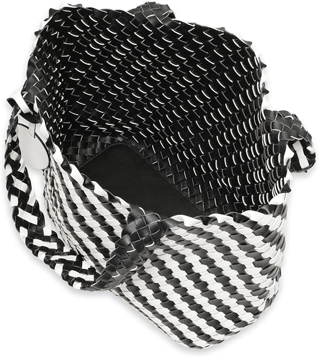 PRINTED TOTE BAG (WHITE/SUGAR/BLACK) - ILSE JACOBSEN