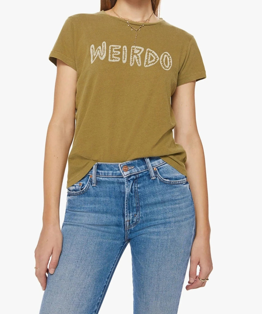 THE BOXY GOODIE GOODIE WEIRDO TEE - MOTHER