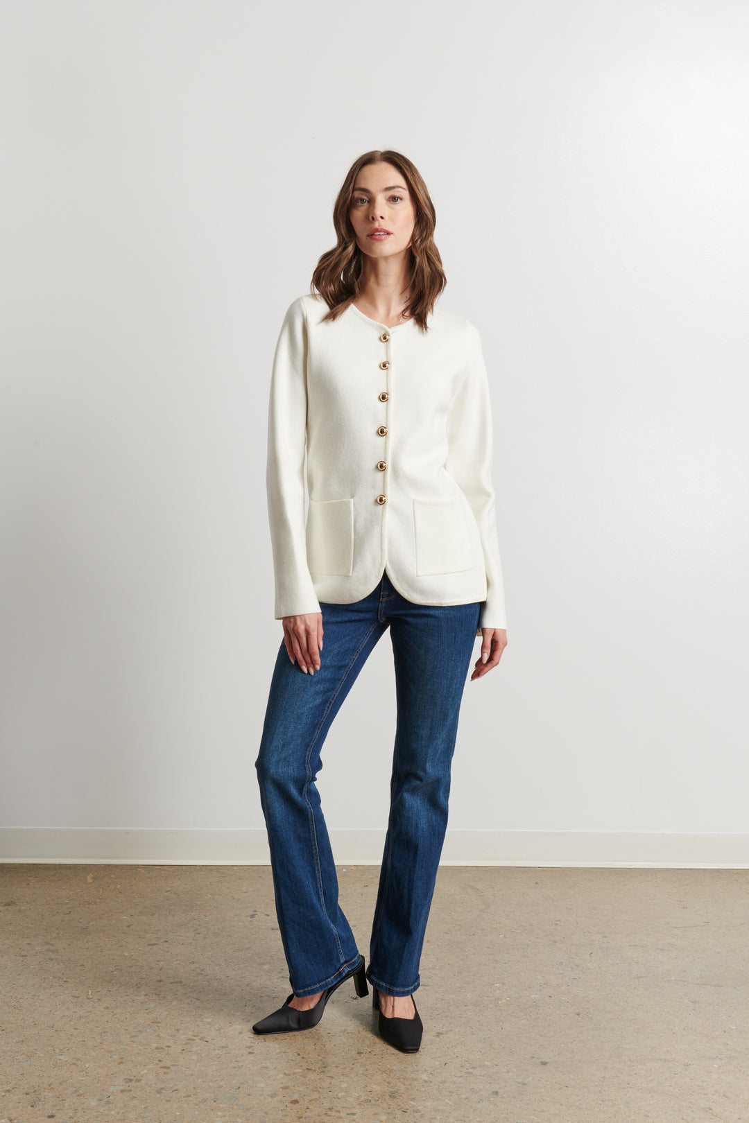 RHETT PEPLUM SWEATER - LINE