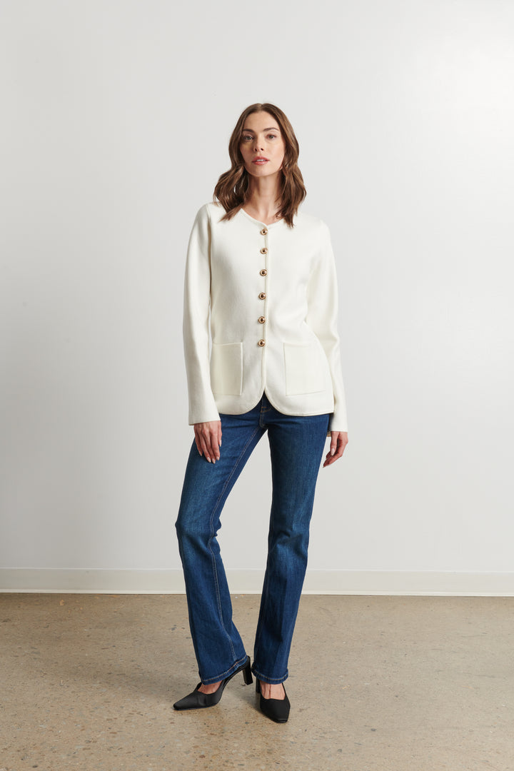 RHETT PEPLUM SWEATER - LINE