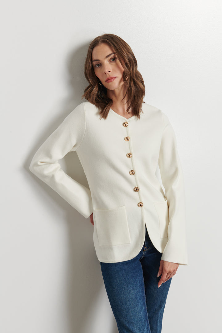 RHETT PEPLUM SWEATER - LINE