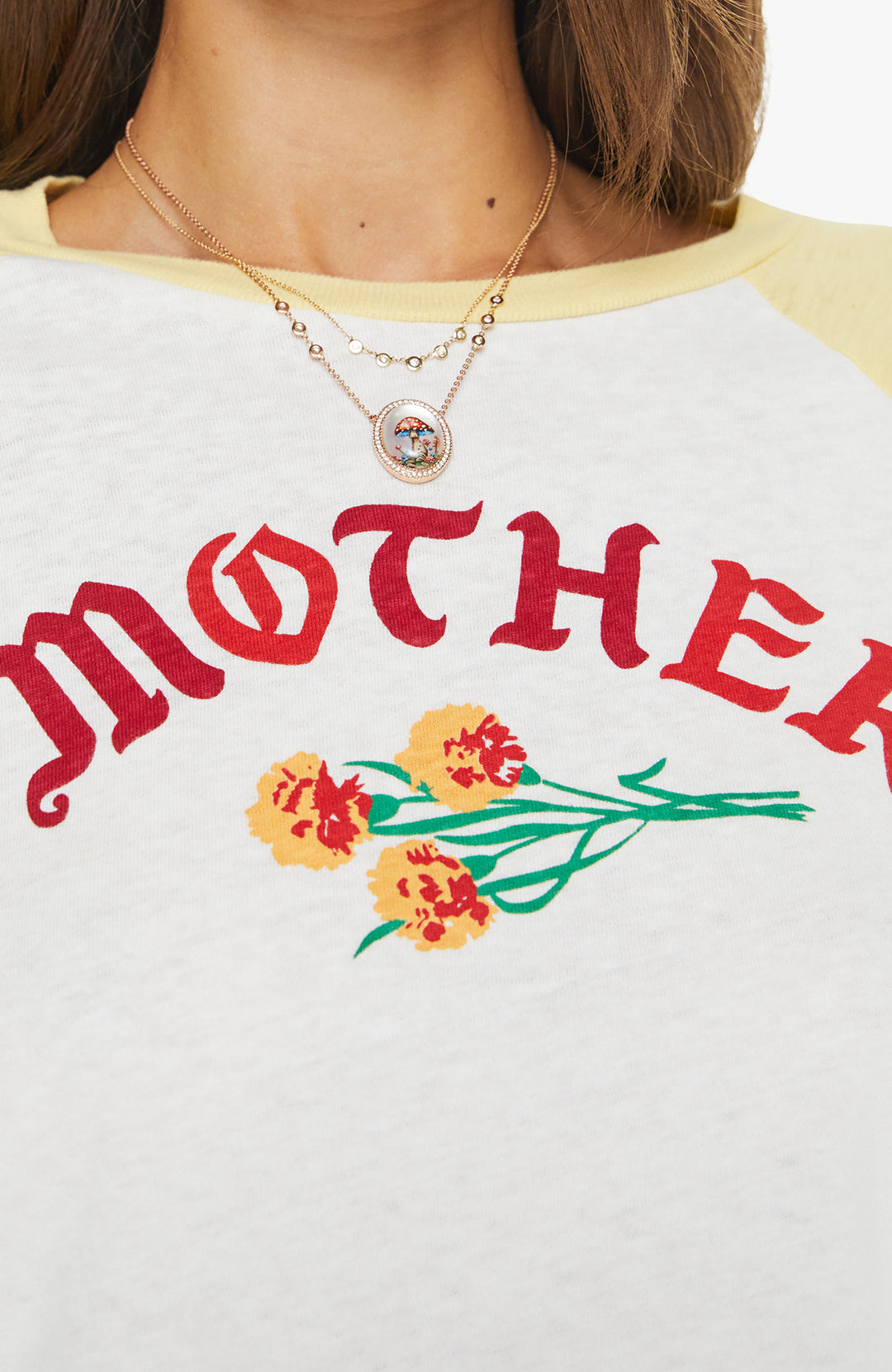 THE VINTAGE SPORTY CONCERT TEE (MOTHER FLOWER) - MOTHER