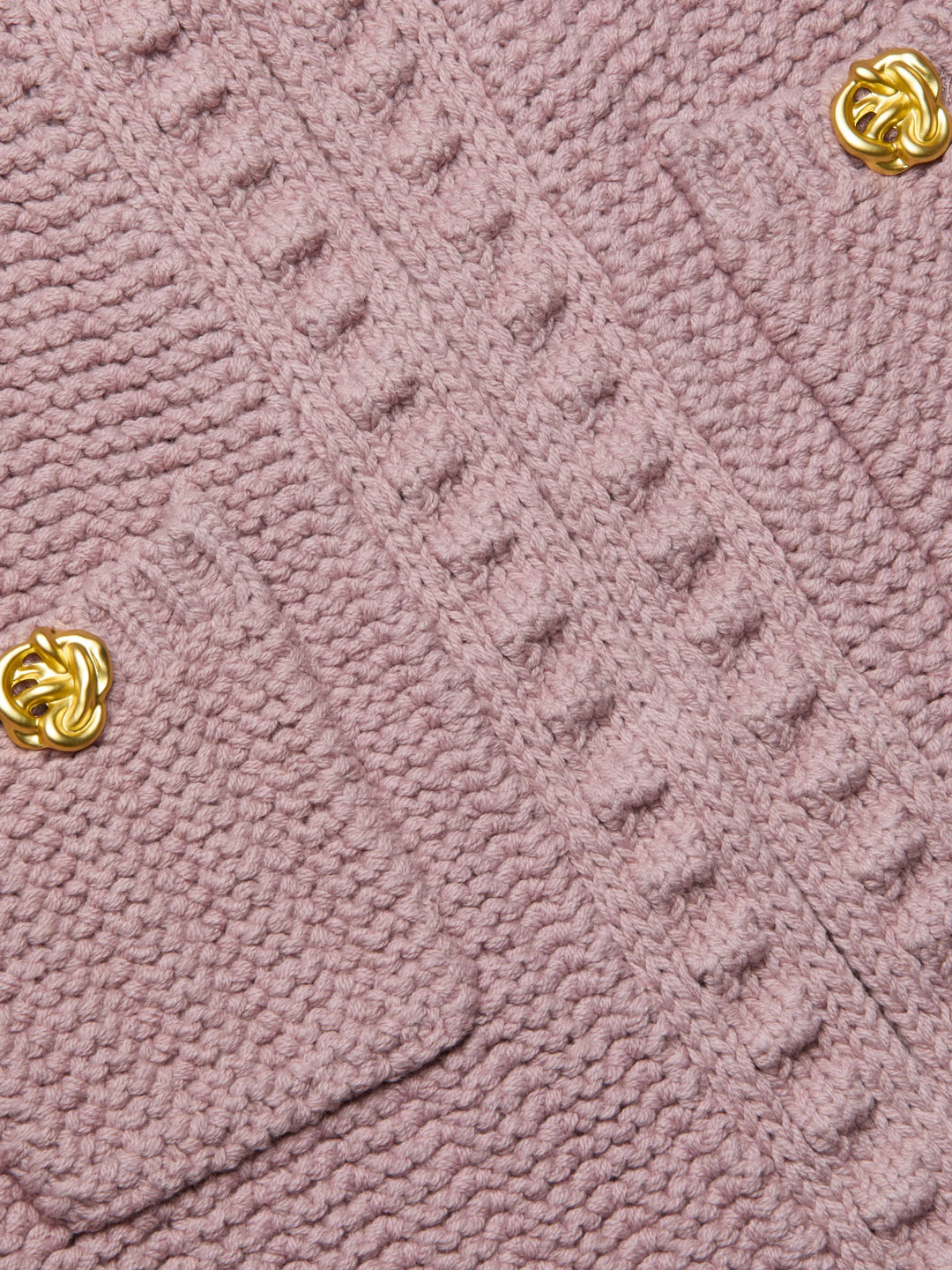 DELILAH CROP CARDIGAN (LIGHT MAUVE) - L'AGENCE