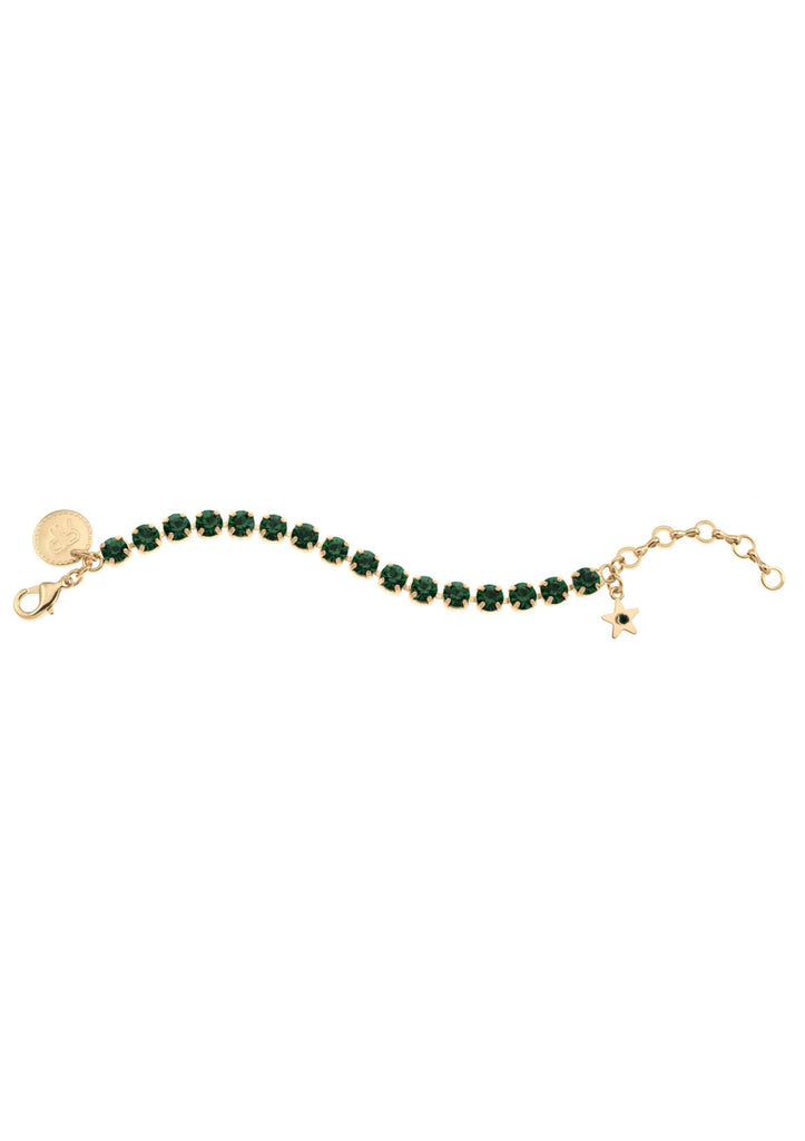 BIRTHSTONE BRACELET (MAY/EMERALD) - REBEKAH PRICE