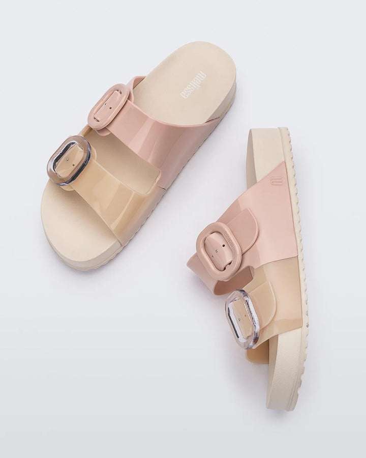 COZY SLIDE (BEIGE/PINK) - MELISSA