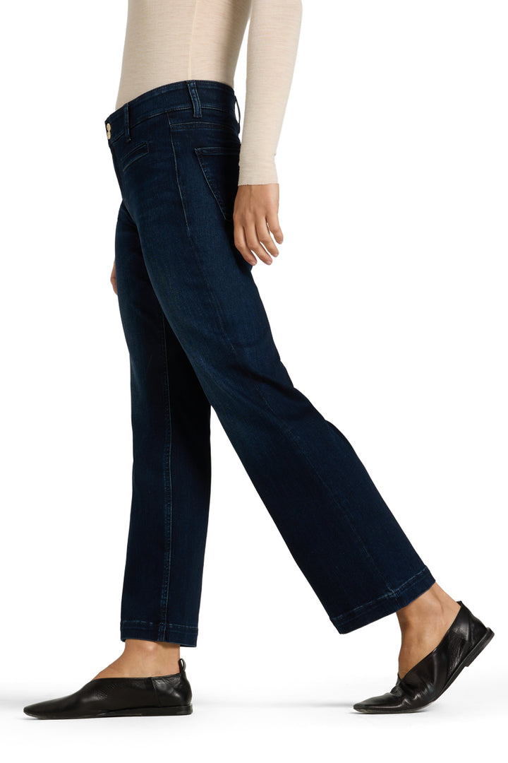 TESSA WIDE LEG DENIM (SOFT COZY BLUE) - CAMBIO