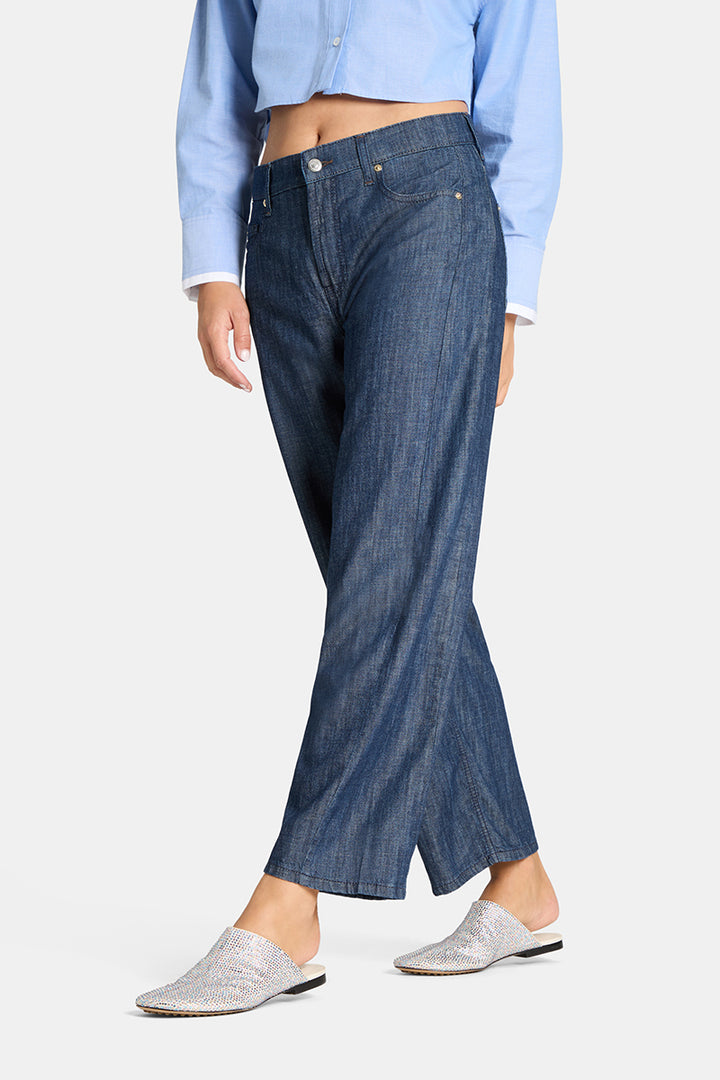 ORIA CROPPED BARREL JEAN (ECO RINSED) - CAMBIO