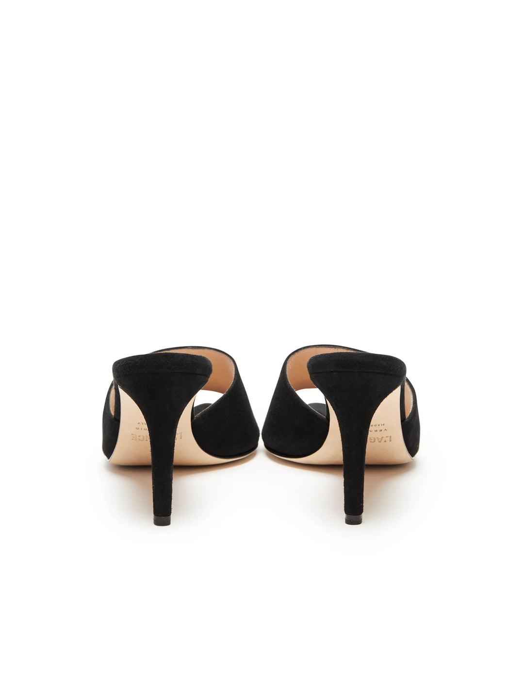 LOLITA OPEN TOE MULE (BLACK SUEDE) - L'AGENCE