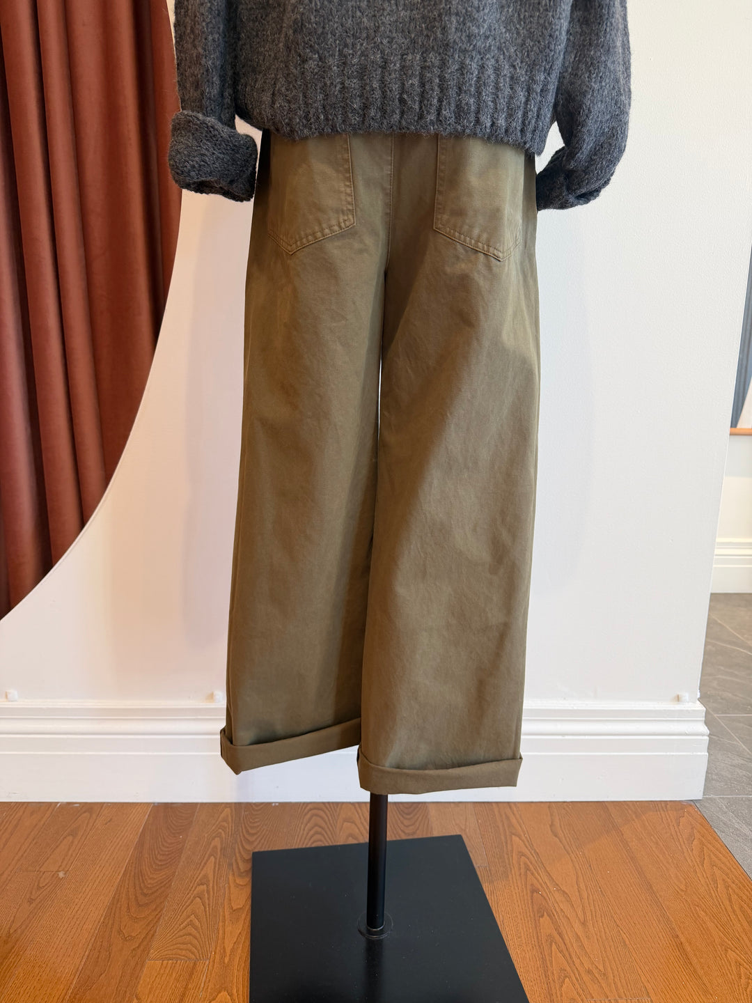 DESTINY PEACHED TWILL PANT (MUSK) - VELVET