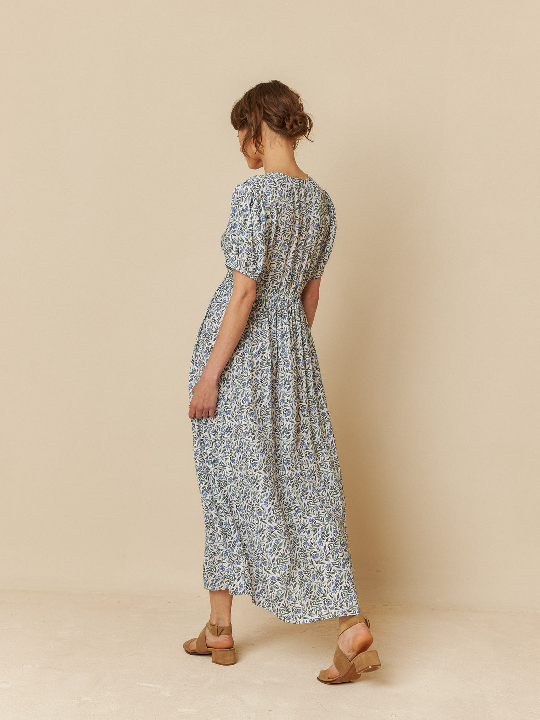 BOW NECK DRESS - INDI&COLD
