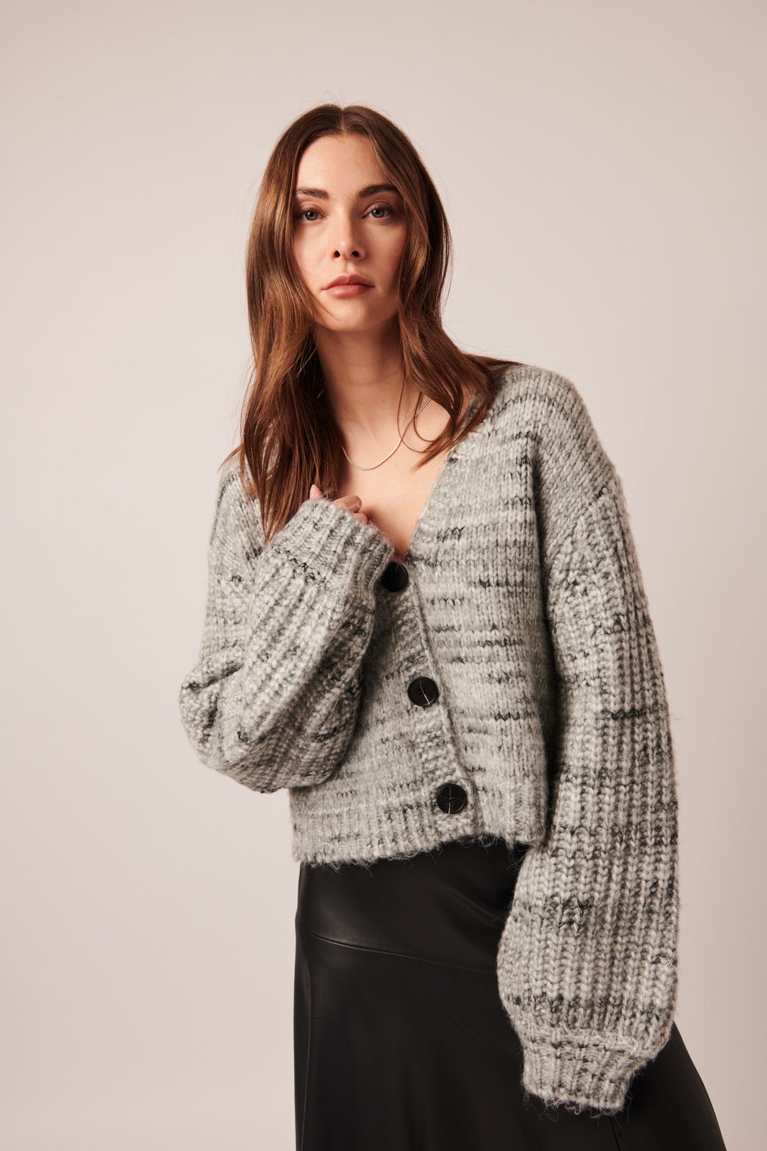 ADALYNN SLOUCHY CARDIGAN - LINE