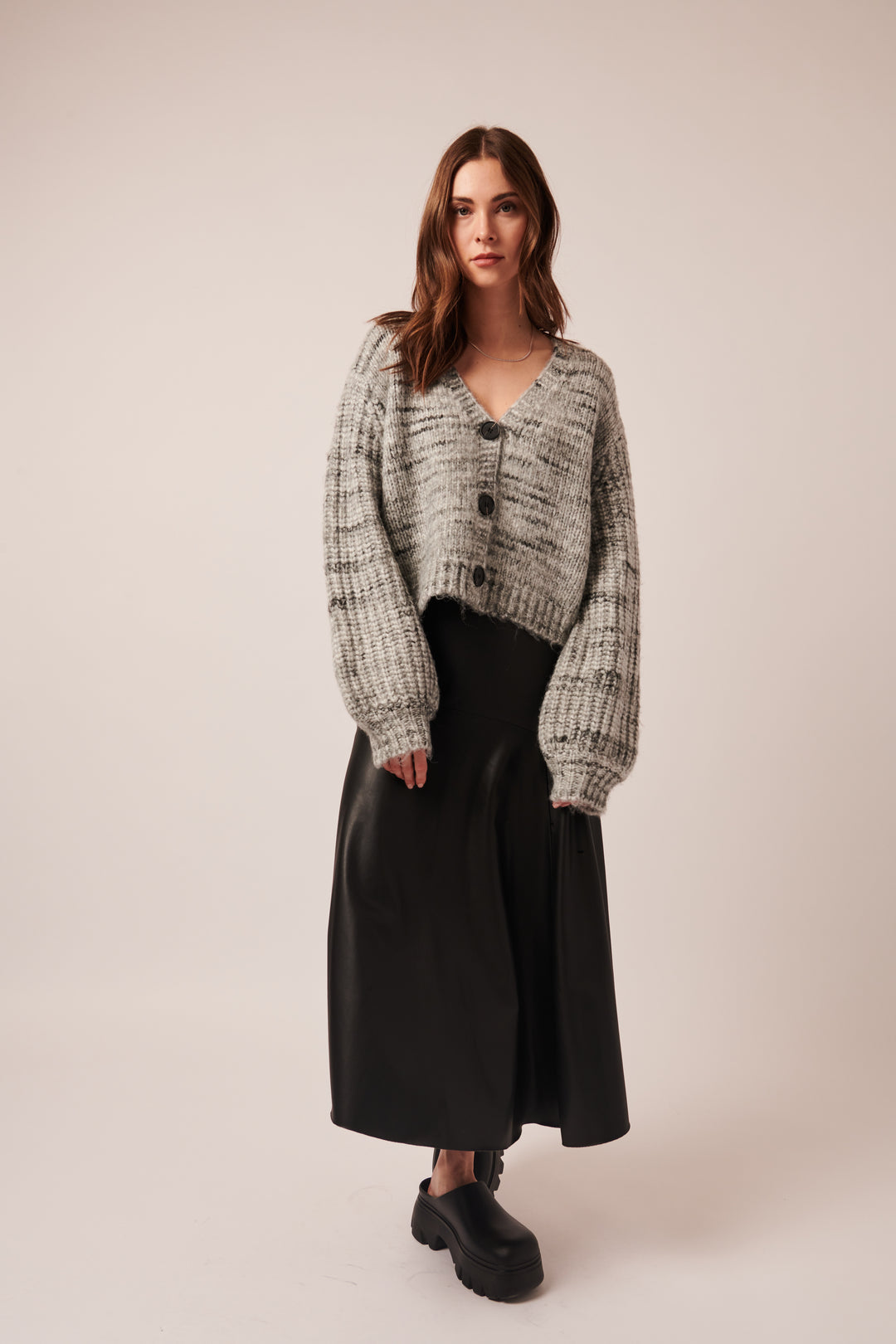 ADALYNN SLOUCHY CARDIGAN - LINE