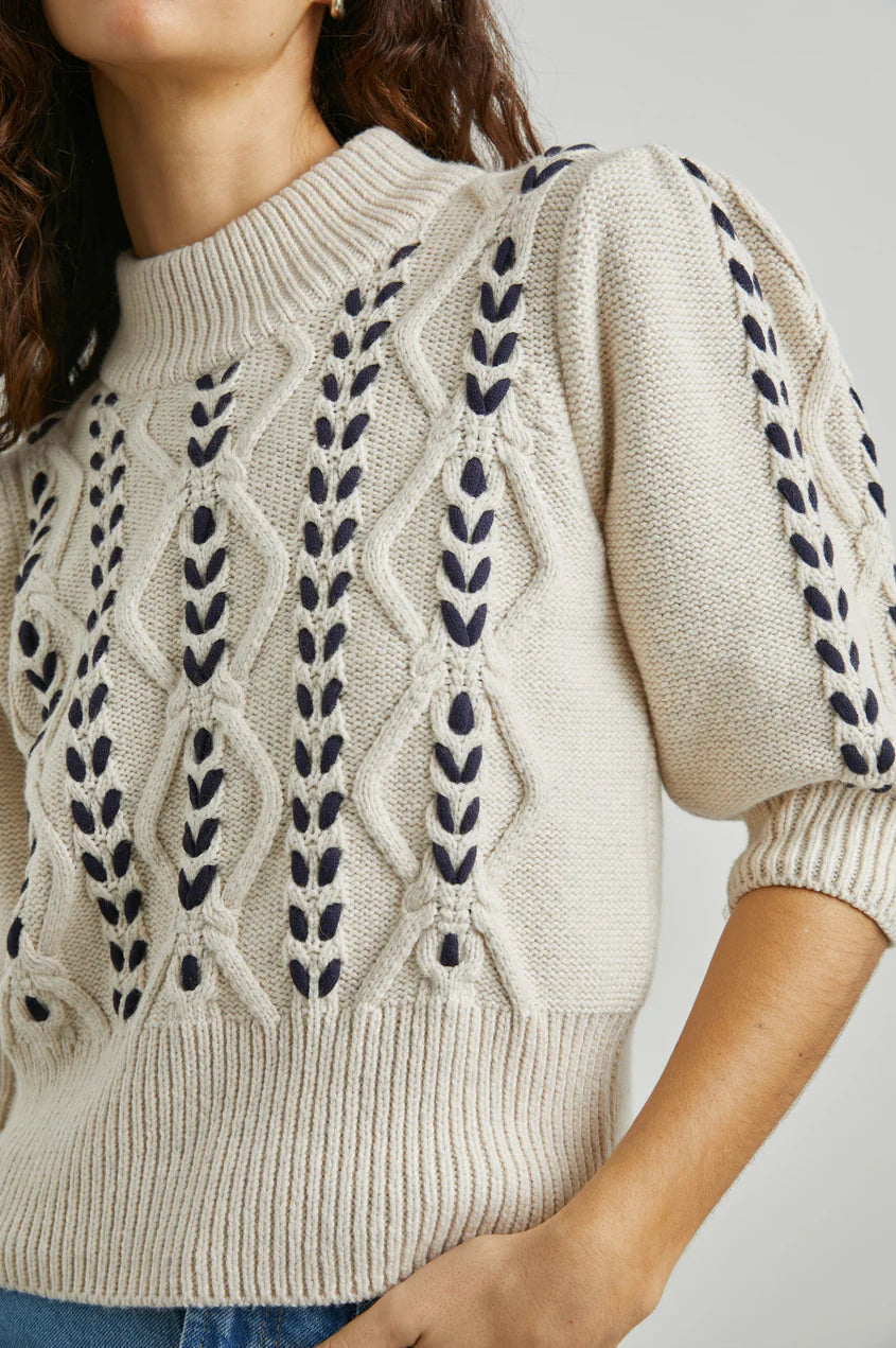 ADDY CABLE SWEATER - RAILS