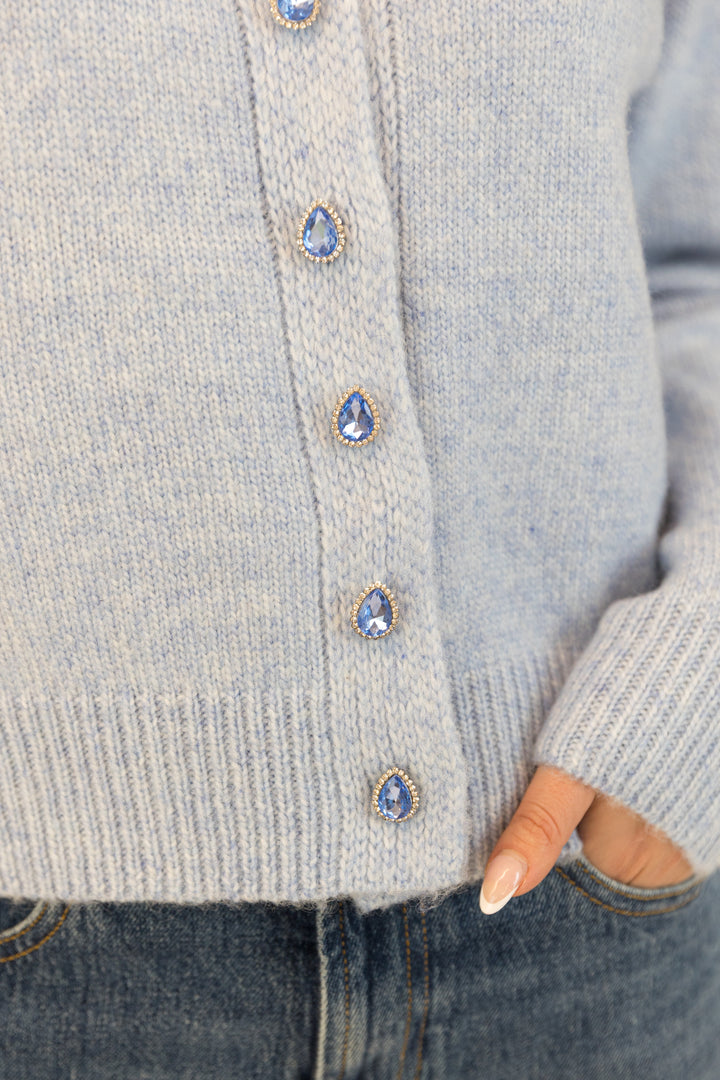 AISHA CRYSTAL CARDIGAN - LYLA + LUXE