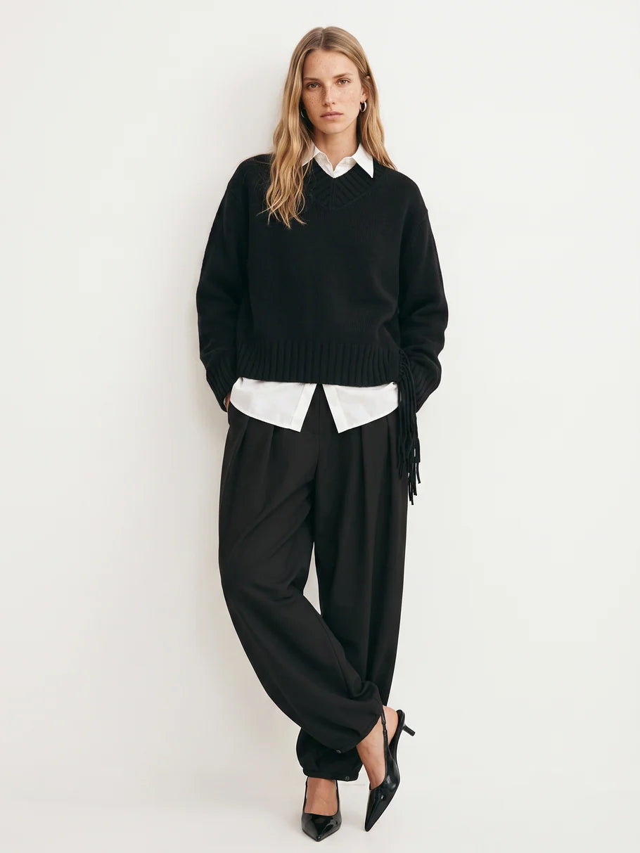 NUELLO MILEY PANT (BLACK) - MOS MOSH