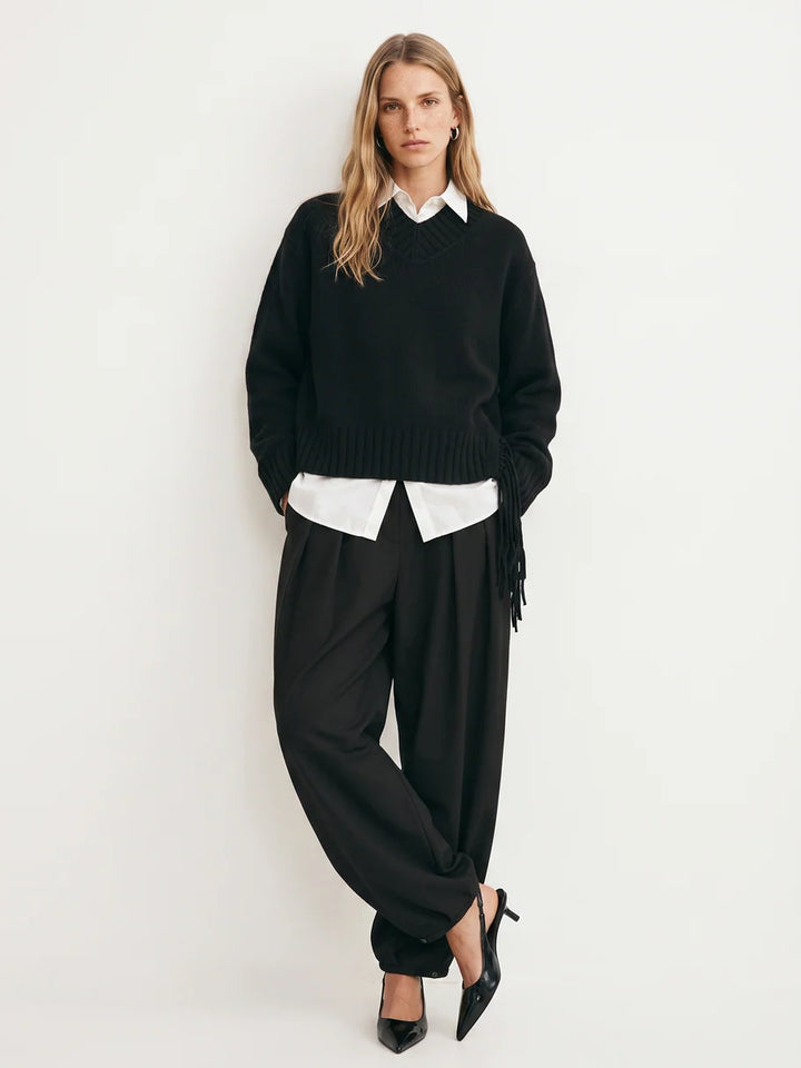 NUELLO MILEY PANT (BLACK) - MOS MOSH